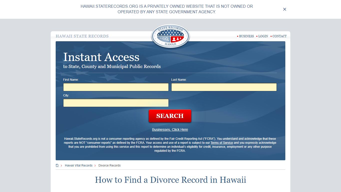 How to Find a Divorce Record in Hawaii - Hawaii State Records